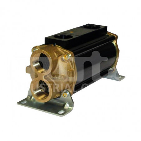 E110-241-2/CN-BR-D-AA Echangeur d'huile hydraulique, version marine avec drain et anodes