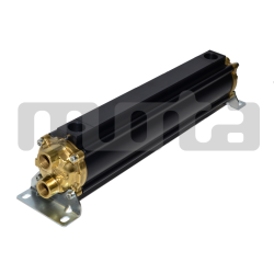 E065-411-2/CN-BR-D-AA  Echangeur d'huile hydraulique, version marine avec drain et anodes