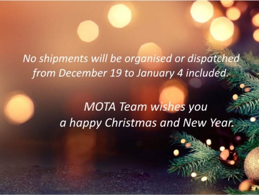 Closure Christmas 2025